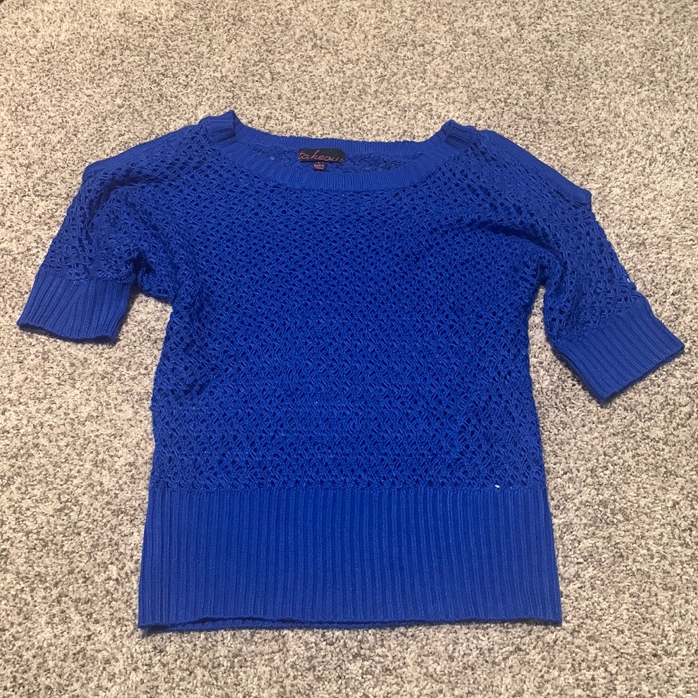 Blue sweater